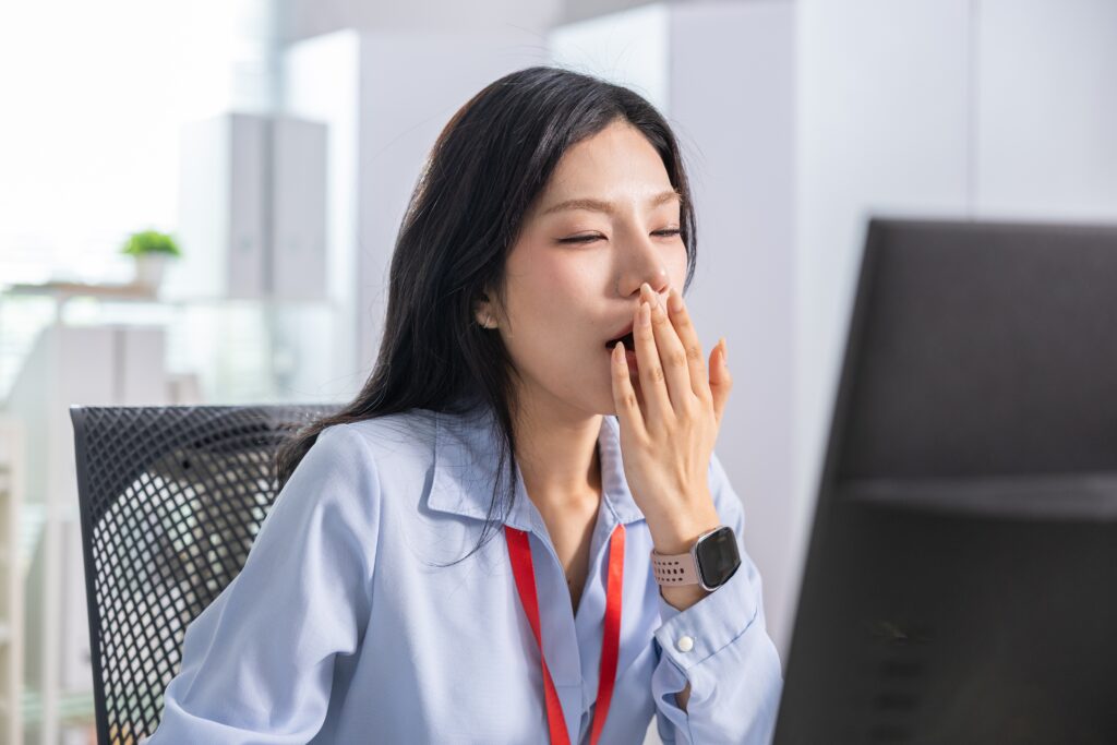 仕事中の眠気対策